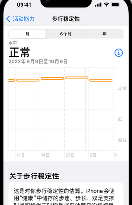 满城iPhone手机维修如何在iPhone开启'步行稳定性通知'