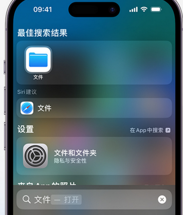 满城apple维修中心分享iPhone文件应用中存储和找到下载文件 