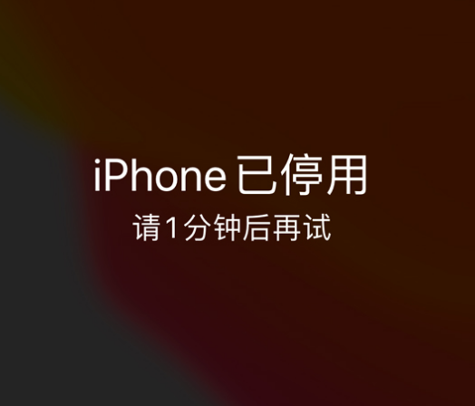 满城苹果手机维修分享:iPhone 显示“不可用”或“已停用”怎么办？还能保留数据吗？ 