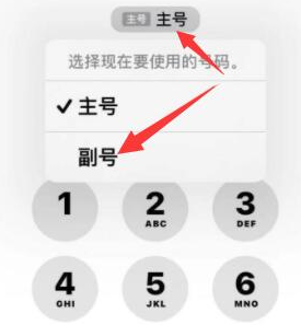 满城苹果14维修店分享iPhone 14 Pro Max使用副卡打电话的方法 