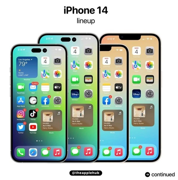 满城苹果14维修分享iPhone 14全家福 