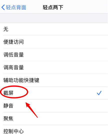 满城苹果手机维修分享iPhone12如何启用双击截屏 
